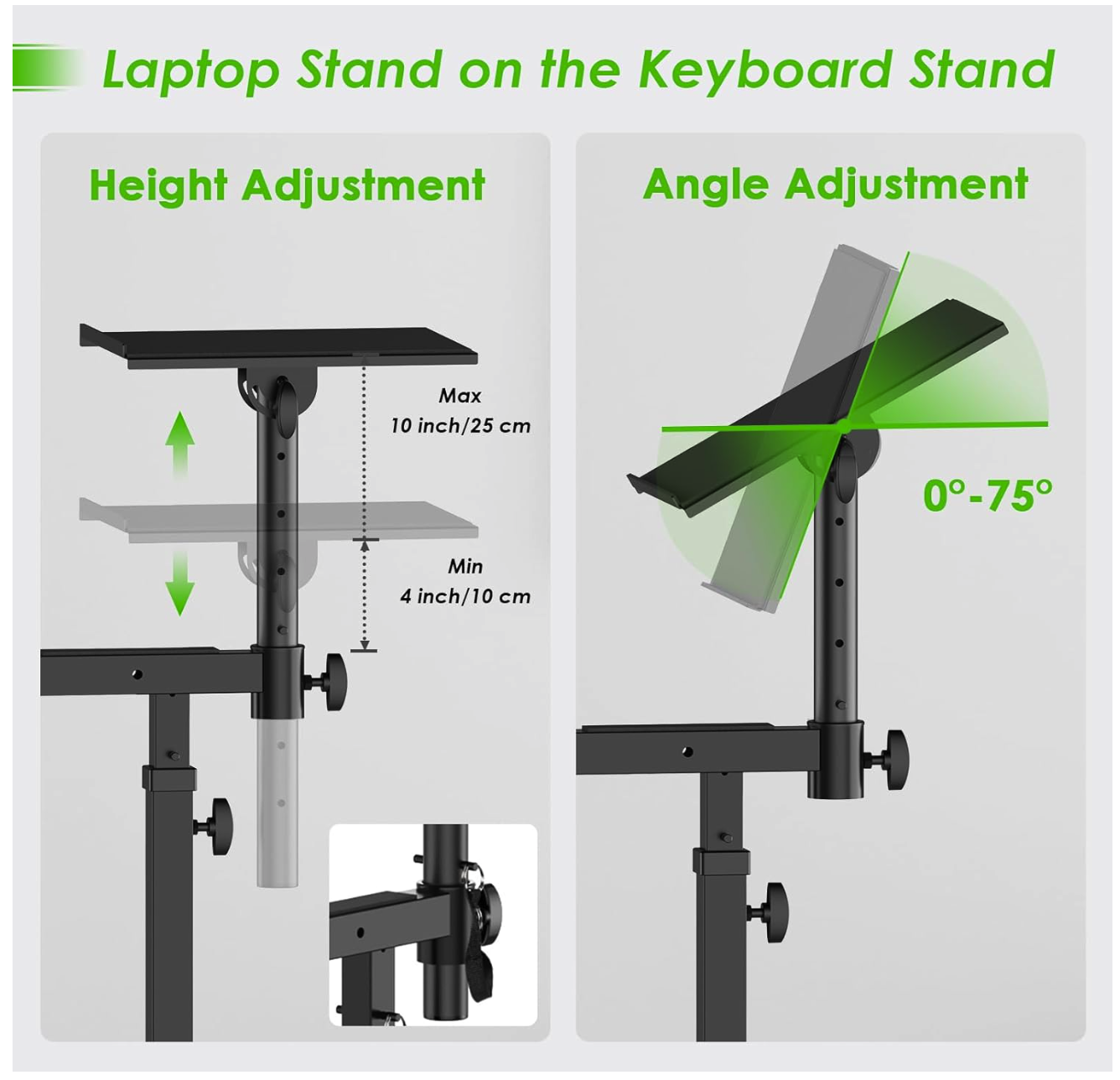 Keyboard Stand IS-622B 5 Keyboard Stand IS-622B - Image 2