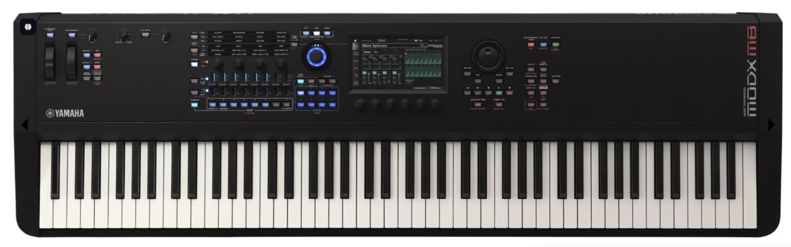 Yamaha MODX8 Synthesizer Keyboard drumbeatssound 5 scaled