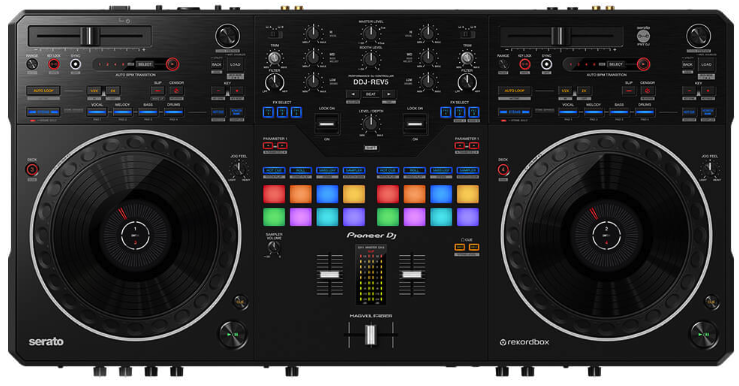 Pioneer DJ DDJ REV5 2 drumbeats
